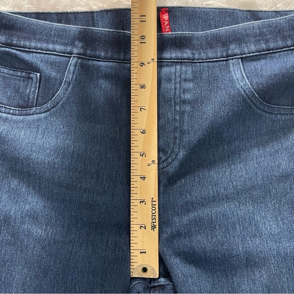 SPANX Jeggings Womens Size Large Pull On Elastic Waist Stretch Back pockets - Picture 5 of 8